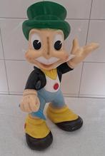 Grote Japie Krekel pieppop Disney ledraplastic Pouet, Ophalen of Verzenden, Overige figuren, Zo goed als nieuw, Beeldje of Figuurtje