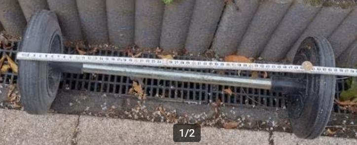 kliko as, Gebruikt, Ophalen of Verzenden, Minder dan 10 liter, Metaal