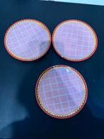 3 gebaksschotels blond Amsterdam, Huis en Inrichting, Keuken | Servies, Gebruikt, Blond Amsterdam, Ophalen of Verzenden, Bord(en)