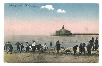976771 Scheveningen Pier Wandelhoofd 1919 Gelopen met zegel beschikbaar voor biedingen