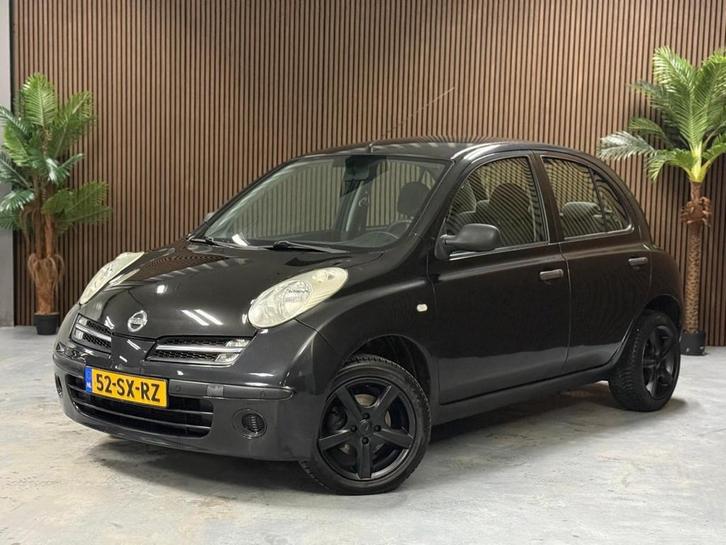 Nissan Micra 1.2 Visia (bj 2006, automaat), Auto's, Nissan, Bedrijf, Te koop, Micra, ABS, Airbags, Airconditioning, Alarm, Centrale vergrendeling