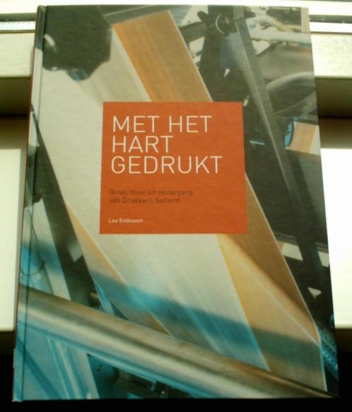 Drukkerij Salland in Deventer(Leo Enthoven, 9789075365979)., Boeken, Geschiedenis | Stad en Regio, Zo goed als nieuw, 20e eeuw of later