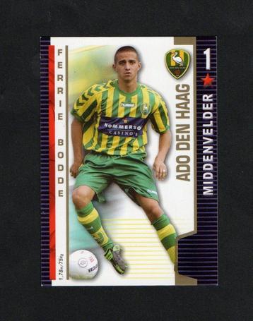 Voetbalkaart Ado Den Haag Bodde Stroeve Etc. 2004-2005. beschikbaar voor biedingen