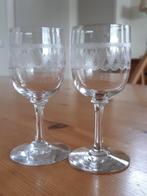 Glas op voet / borrelglas / borrelglaasje, Ophalen