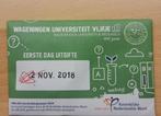 Wageningen universieteit vijfje eerste dag vijfje, Ophalen of Verzenden, Overige landen, 5 euro