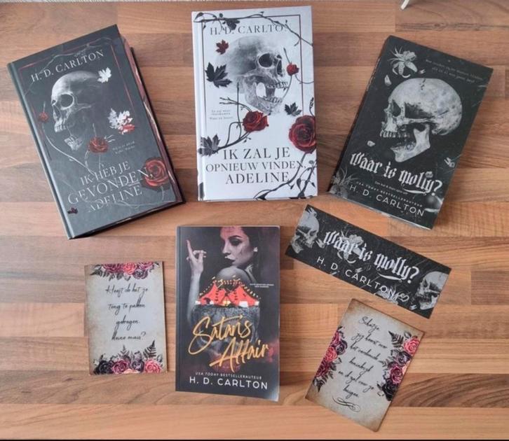 H.D. Carlton Adeline Kat en Muis Editie - Limited Set, Boeken, Romans, Zo goed als nieuw, Europa overig, Ophalen of Verzenden