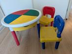 Legotafel met stoeltjes, Ophalen, Zo goed als nieuw, Tafel(s) en Stoel(en)