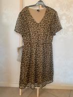 Panter print jurk maat M, Maat 38/40 (M), Bruin, Ophalen of Verzenden, Zo goed als nieuw