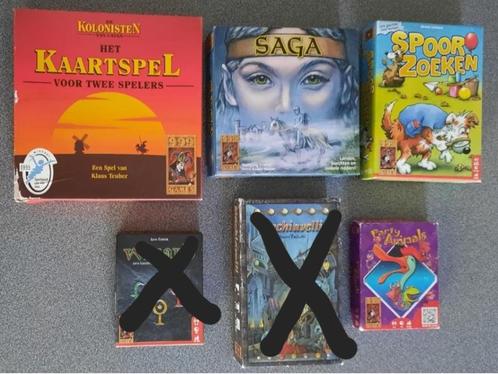 4 diverse 999 spellen, Hobby en Vrije tijd, Gezelschapsspellen | Kaartspellen, Zo goed als nieuw, Ophalen of Verzenden