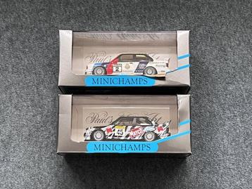 2x BMW E30 M3: DTM 1990 #2 + 24h Spa Francorchamps 1994 #45 beschikbaar voor biedingen