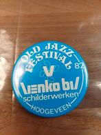 Venko old jazz festival 1982 Button Speldje Badge, Ophalen of Verzenden, Gebruikt, Overige onderwerpen, Button