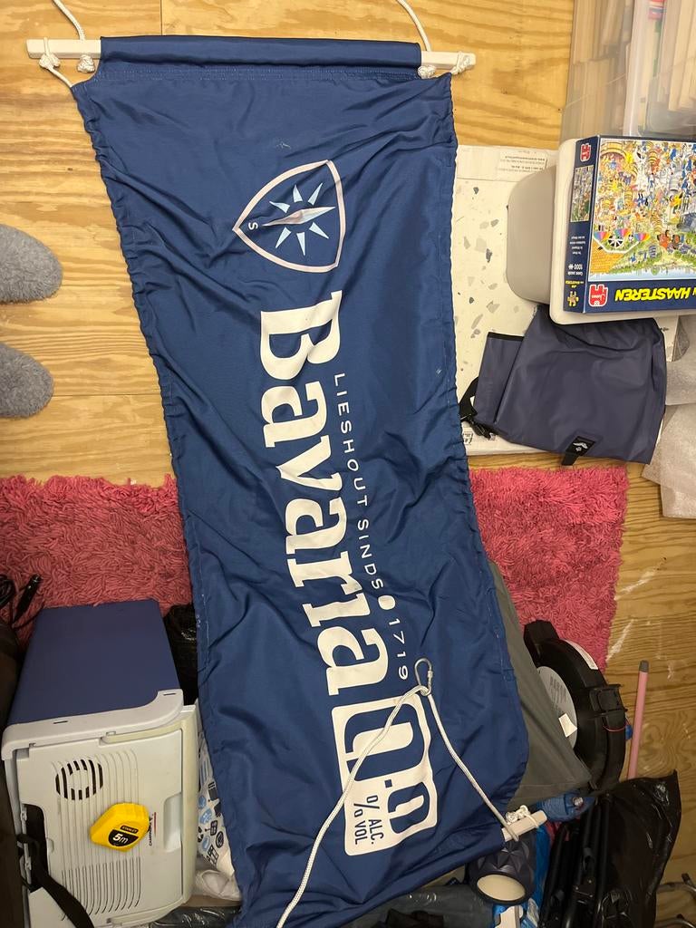 Bavaria Hangmat met ophanghaken - Nieuw!, Tuin en Terras, Ophalen, Nieuw