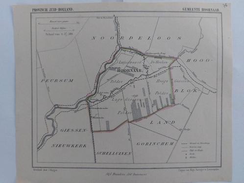76 / Hoornaar Litho door J. Kuyper, Antiek en Kunst, Kunst | Litho's en Zeefdrukken, Ophalen of Verzenden