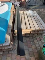 Zwarte plinten! 7cm hoog, Ophalen, Zo goed als nieuw, Mdf, 200 tot 250 cm