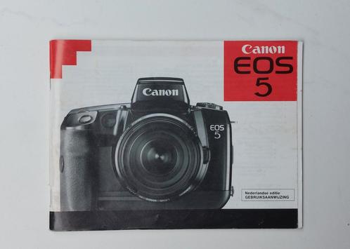 Canon EOS 5 gebruiksaanwijzing IGST, Audio, Tv en Foto, Fotocamera's Analoog, Canon, Ophalen of Verzenden