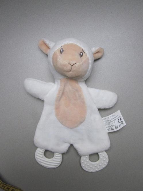 ZD Trading zacht pluche schaap knuffel knispers bijtstukken, Kinderen en Baby's, Speelgoed | Knuffels en Pluche, Nieuw, Overige typen