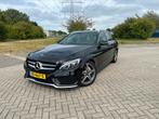 Mercedes-Benz C-Klasse 2.2 CDI C200 9G AUT 2017, Auto's, 1800 kg, 4 cilinders, Zwart, Origineel Nederlands