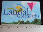 sticker  Landal GreenParks logo vlieger green parks, Verzenden, Zo goed als nieuw, Bedrijf of Vereniging