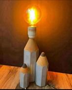 Herda potlood lamp, Huis en Inrichting, Ophalen of Verzenden, Zo goed als nieuw, Hout