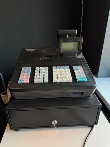 Sharp XE-A207B kassa compleet met sleutel  beschikbaar voor biedingen