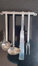 Vintage 5-delig lepelrek Gero Zilmeta lepel rek, Huis en Inrichting, Keuken | Bestek, Ophalen of Verzenden, Zo goed als nieuw