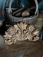 Antiek bois dore ornament, Ophalen of Verzenden