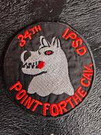US Army 34th IPSD K-9 Cavalry Point Vietnam Patch, Verzamelen, Militaria | Algemeen, Ophalen of Verzenden, Landmacht, Amerika