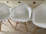 **6X Eames DAW, DAR Replica Eettafelstoelen, Huis en Inrichting, Stoelen, Ophalen, Zo goed als nieuw, Wit, Vijf, Zes of meer stoelen