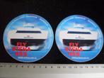 2x sticker fly stena line hss hoek van holland harwich, Verzenden, Zo goed als nieuw, Bedrijf of Vereniging