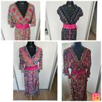 4 zgan bindi wrapjurk jurken wikkeljurken l xl Prachtig, Kleding | Dames, Ophalen of Verzenden, Zo goed als nieuw, Maat 46/48 (XL) of groter