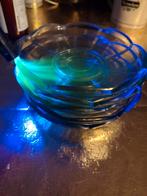 Set van 5 Uranium Glas Onderzetters, Ophalen of Verzenden