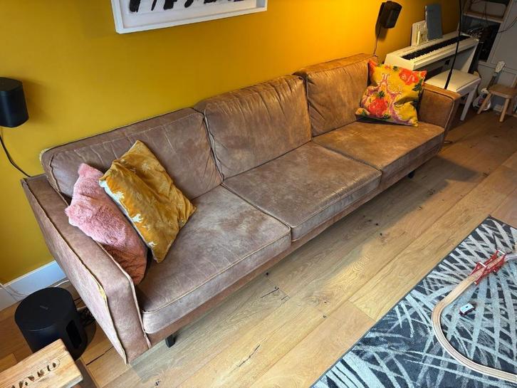 Wood Rodeo 3-zitsbank, Huis en Inrichting, Banken | Bankstellen, Gebruikt, Rechte bank, Tweepersoons, 250 tot 300 cm, 75 tot 100 cm