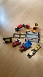 LEGO TREIN OVERGANG MET AUTOOTJES JAREN 80/90, Gebruikt, Ophalen of Verzenden, Lego