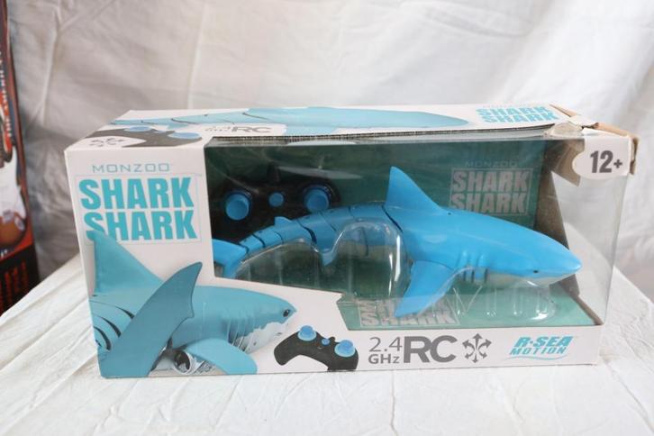 Monzoo Shark Shark – RC Speelgoedhaai met Afstandsbediening, Kinderen en Baby's, Speelgoed | Badspeelgoed, Gebruikt, Ophalen of Verzenden