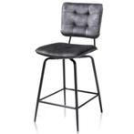 4 splinternieuwe barstoelen Manou antraciet Henders Hazel, Ophalen, Draaibaar, Nieuw, 90 cm of meer