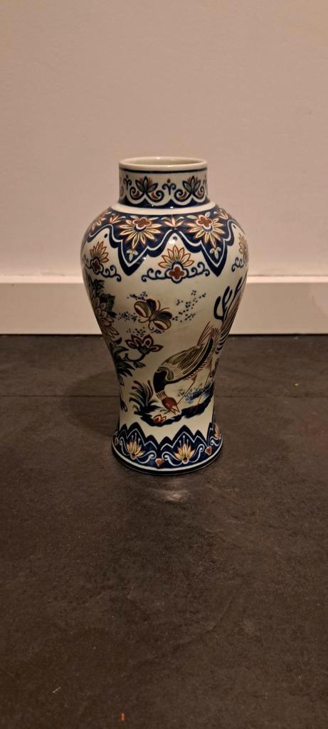 Boch Vieux Rhodes Vaas - Handbeschilderd - 22cm, Antiek en Kunst, Antiek | Vazen, Ophalen