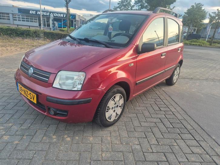 Fiat Panda 1.2 2004 Rood, Auto's, Fiat, Bedrijf, Panda, ABS, Airbags, Boordcomputer, Centrale vergrendeling, Climate control, Elektrische ramen