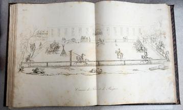 [Paarden] Album met 21 platen [1820?] Equitation Militaire beschikbaar voor biedingen