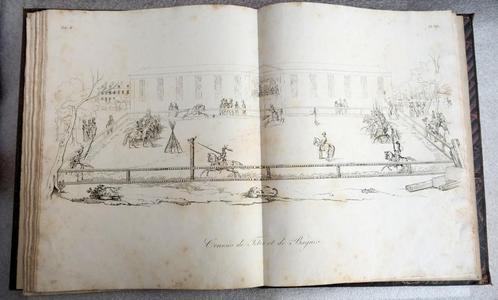 [Paarden] Album met 21 platen [1820?] Equitation Militaire, Antiek en Kunst, Antiek | Boeken en Bijbels, Ophalen of Verzenden