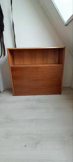 Vintage Formule Meubel bureau met klep, Ophalen, Gebruikt, 50 tot 100 cm, Met klep(pen)