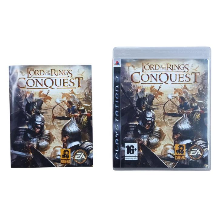 Lord Of The Rings Conquest PS3 Game | Incl. Handleiding, Spelcomputers en Games, Games | Sony PlayStation 3, Zo goed als nieuw