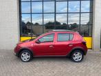 Dacia Sandero 90PK TCe Lauréate, airco, Trekhaak, Voorwielaandrijving, Stof, Gebruikt, Zwart