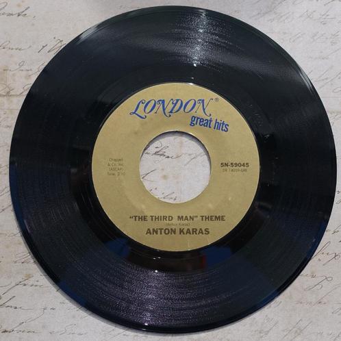 anton karas - the third man theme, Cd's en Dvd's, Vinyl Singles, Single, 7 inch, Ophalen of Verzenden