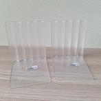 2 vintage Ikea Bokis design zigzag boekensteunen Memphis 80s, Ophalen of Verzenden, Zo goed als nieuw