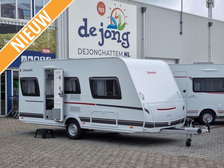 Dethleffs C'Go 475 EL Enkele bedden-1700 kg as, Caravans en Kamperen, Caravans, tot en met 3, 1000 - 1250 kg, Standaardzit, Dethleffs