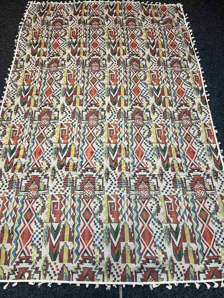 Mexicaanse grand foulard 210/133, Huis en Inrichting, Woonaccessoires | Plaids en Woondekens, Gebruikt, Ophalen of Verzenden