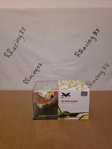 Verstappen Las Vegas 2023 helm 1:4 USA + kinspoiler beschikbaar voor biedingen
