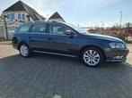 Volkswagen Passat 1.4 TSI 90KW Variant DSG 2014 Blauw, Auto's, Volkswagen, Stof, 74 €/maand, Zwart, Blauw