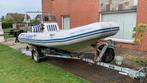 Zodiac RIB met 100 PK Yamaha 4-takt + trailer, Watersport en Boten, Rubberboten, Ophalen, Gebruikt, 70 tot 120 pk, Zodiac