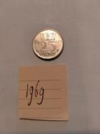 NL 25 Cent 1969 Juliana, Verzenden, Koningin Juliana, 25 cent, Losse munt